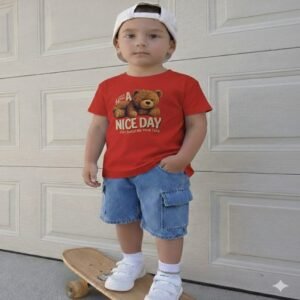 Premium Quality T-Shirt And Jeans Pant Combo Set For Baby