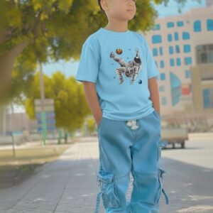 Premium Quality T-Shirt And Jeans Pant Combo Set For Baby