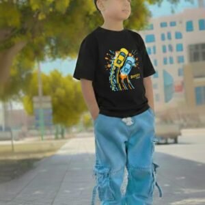 Premium Quality T-Shirt And Jeans Pant Combo Set For Baby