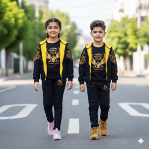 Exclusive 3 Pcs Premium Hoodie, Pant And T- Shirt Combo Set For Baby 4 Year - 10 Year