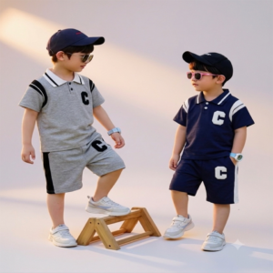 Premium Quality T-Shirt And Jeans Pant Combo Set For Baby