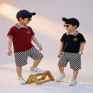 Premium Quality T-Shirt And Jeans Pant Combo Set For Baby